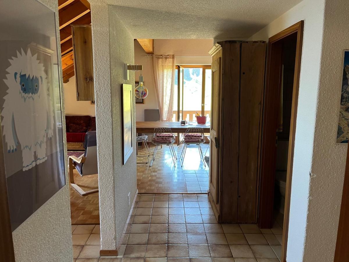 Chalet Les Rhodos Appartement Le Yeti Les Crosets Exteriör bild